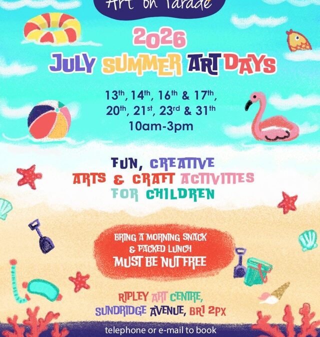 ☀️Fun Summer Art Days😎