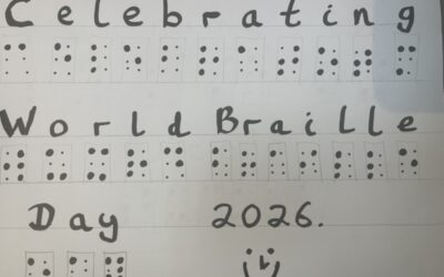 😊Celebrating World Braille Day❤️